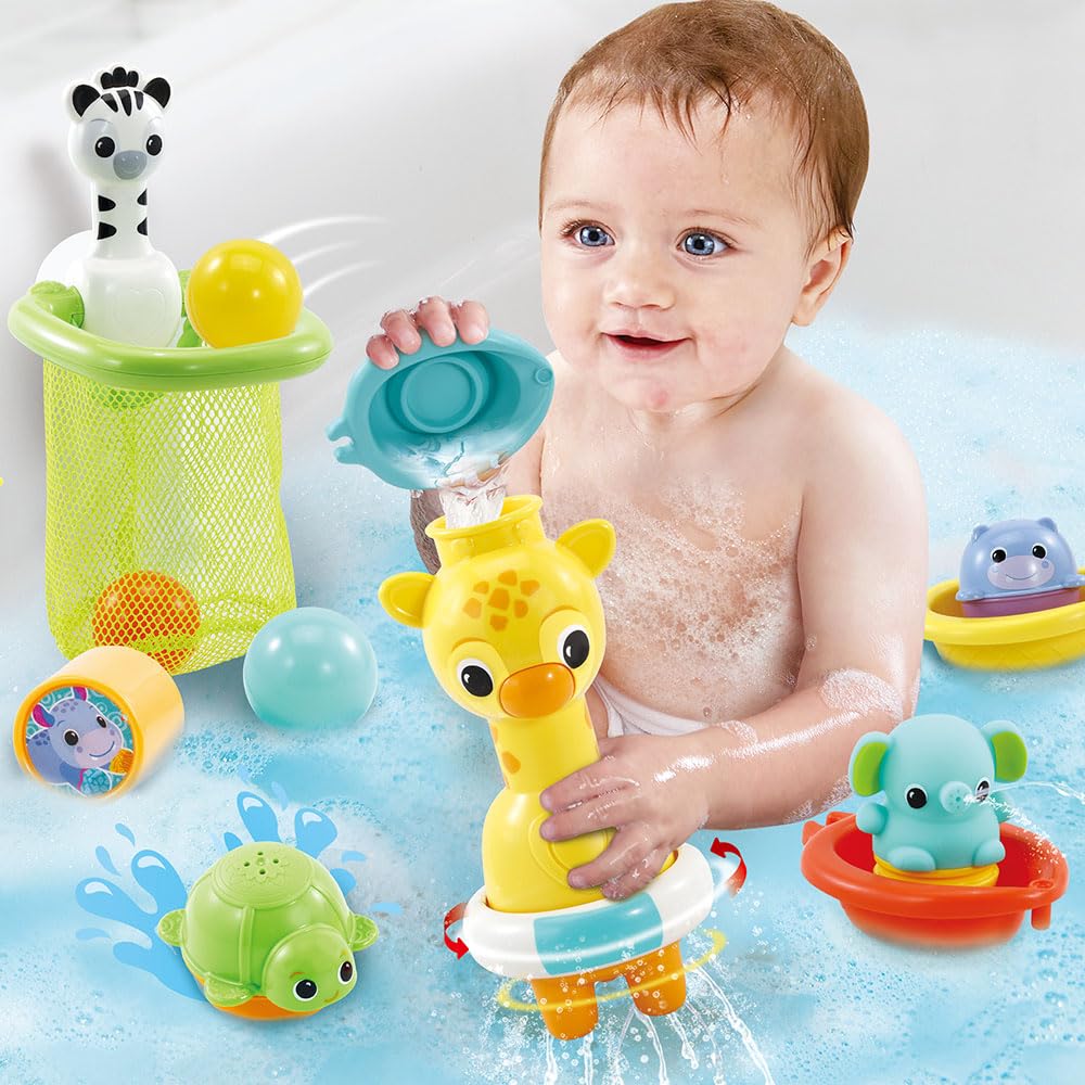 🛁 VTech - Maxi-Coffret de Bain Multi Activité - 15 Jouets de Bain 🛁