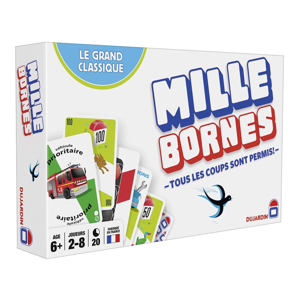 🚗 Mille Bornes Le Grand Classique – Jeu de Société 🛣️ Cours Familiale Incontournable