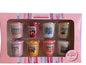 🕯️🎁 Yankee Candle - Lot de 8 Bougies - Idée Cadeau Parfaite : Noël, Saint-Valentin, Fête des Mères, Anniversaire💖🌸