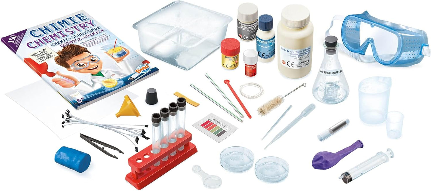 🧪 Kit Chimie : 150 Expériences Scientifiques pour Enfants 🔬