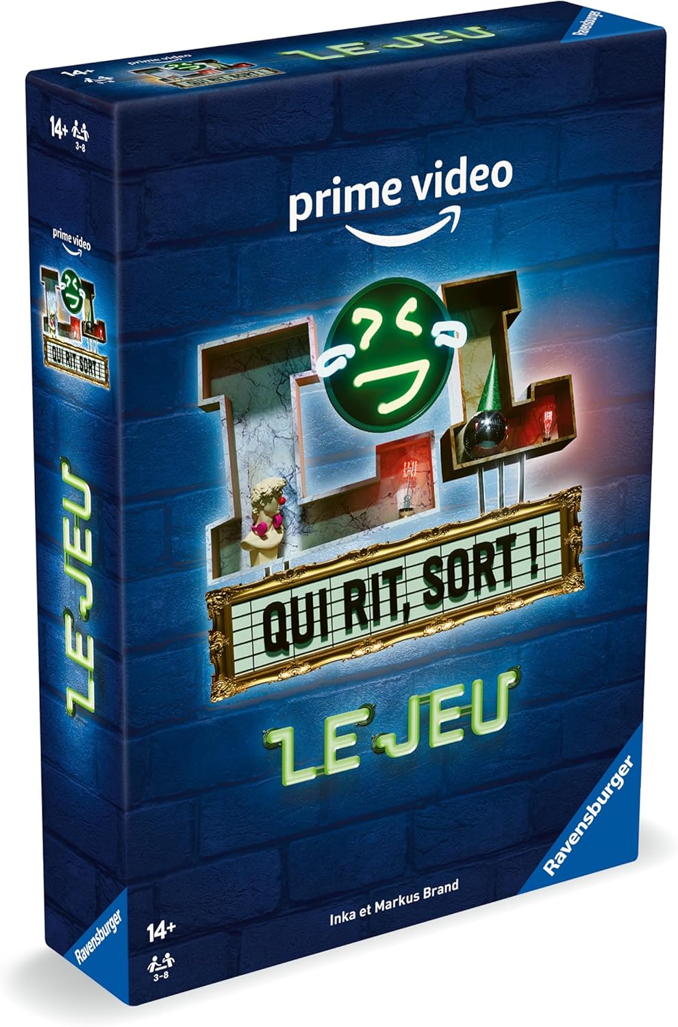 😂 Ravensburger - LOL Qui Rit, Sort ! – Jeu d'Ambiance Hilarant 🎉