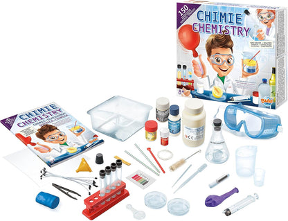 🧪 Kit Chimie : 150 Expériences Scientifiques pour Enfants 🔬