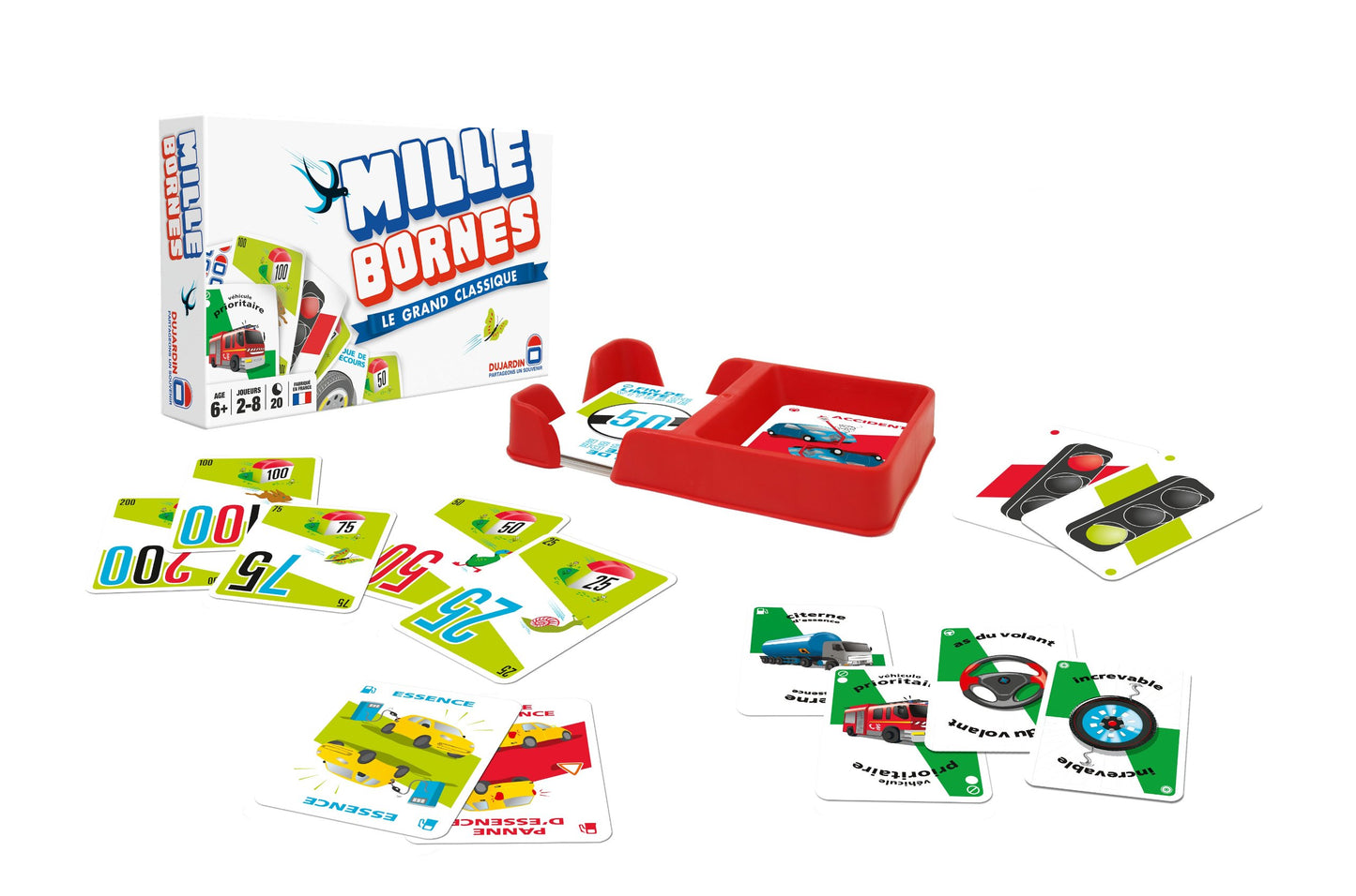 🚗 Mille Bornes Le Grand Classique – Jeu de Société 🛣️ Cours Familiale Incontournable