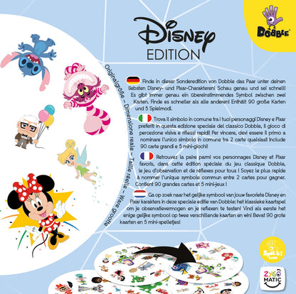 ✨ Dobble : Disney | Jeu de Cartes de Rapidité et d'Observation 🏰