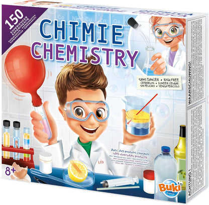 🧪 Kit Chimie : 150 Expériences Scientifiques pour Enfants 🔬