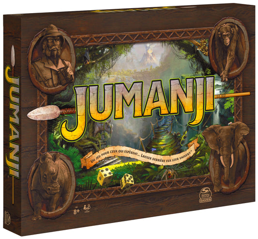 🌴 JUMANJI - Jeu de Plateau Inspiré du Film Culte 🎲