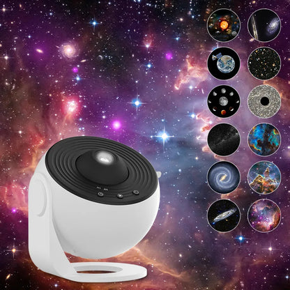 🌌 Projecteur Galaxy 360° : Lampe Étoilée pour Chambre d’Enfant✨