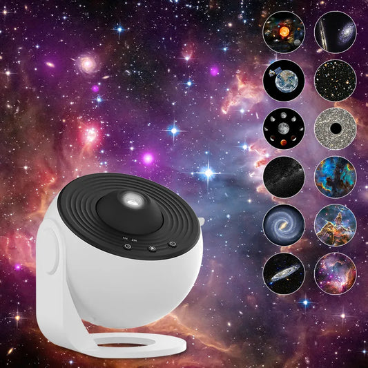 🌌 Projecteur Galaxy 360° : Lampe Étoilée pour Chambre d’Enfant✨