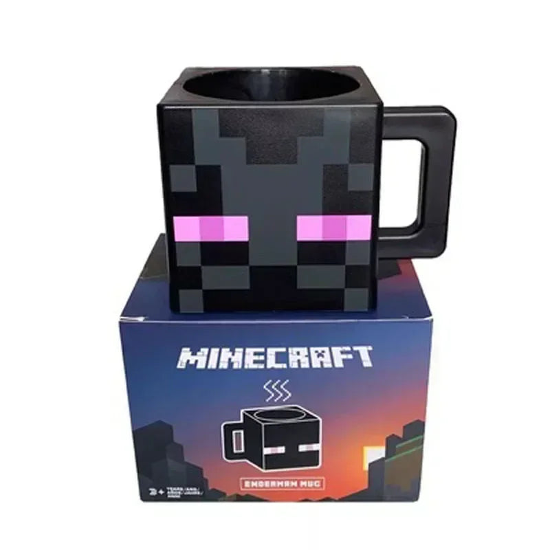 ☕ Tasse Minecraft 3D : 230 ml - TNT, Bloc de Terre, Cochon Rose & Alex ! 🌍