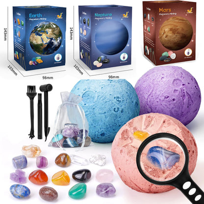 🛸 Jeu d'Archéologie pour Enfants - Exploration du Trésor Planétaire et Minage Scientifique 💎