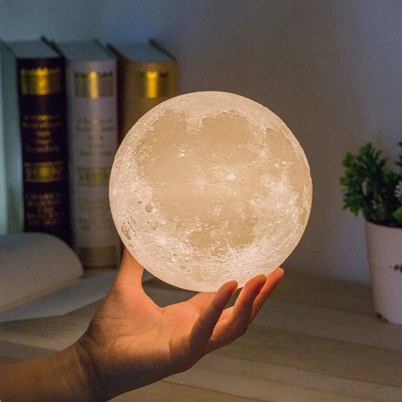 🌌 Lampe de Lecture LED Lune & Galaxie 🌙 Veilleuse Magique pour Enfants et Adultes 🎁