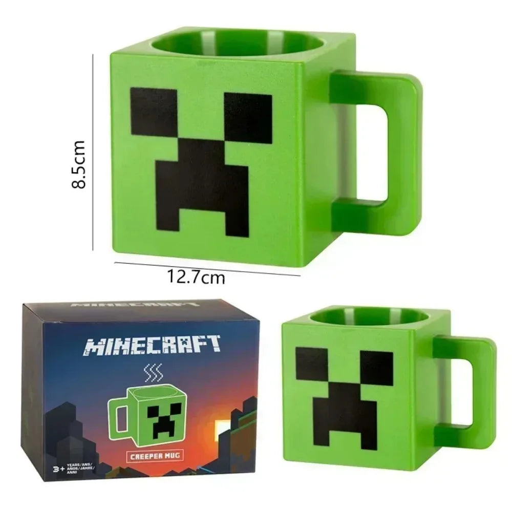 ☕ Tasse Minecraft 3D : 230 ml - TNT, Bloc de Terre, Cochon Rose & Alex ! 🌍