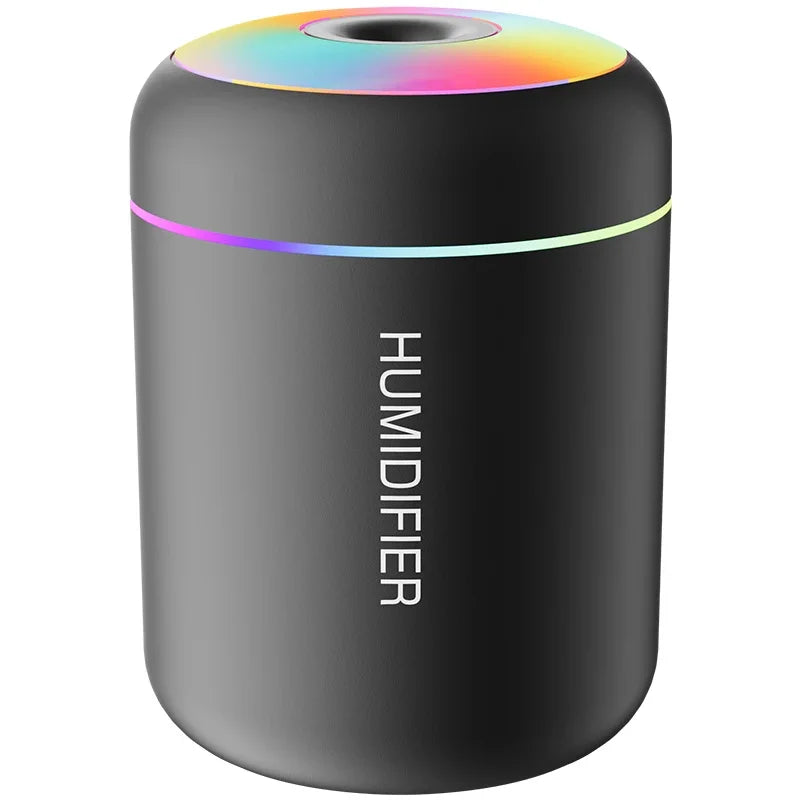 🌸 Mini Humidificateur d'Air 180ML USB - Diffuseur d'Aromathérapie Compact et Élégant 🌿