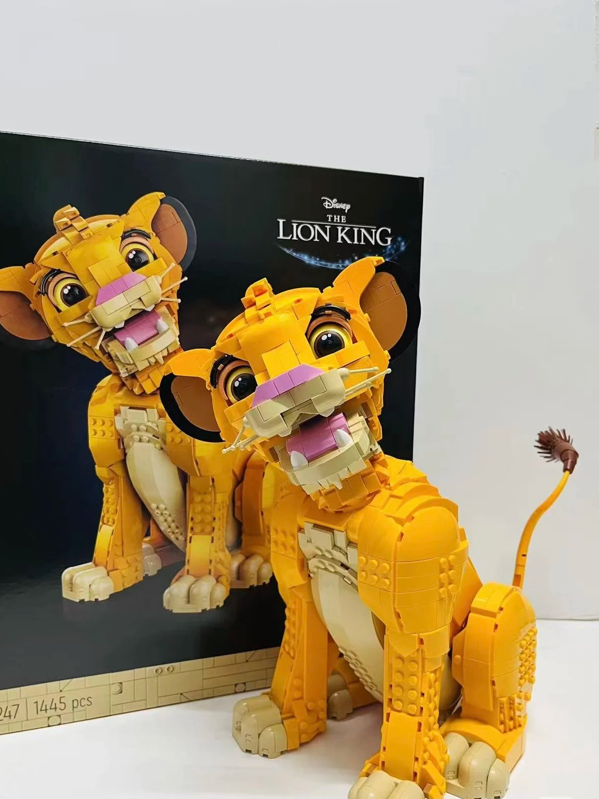 🦁 Set de Construction Disney Simba - Le Roi Lion 🏰